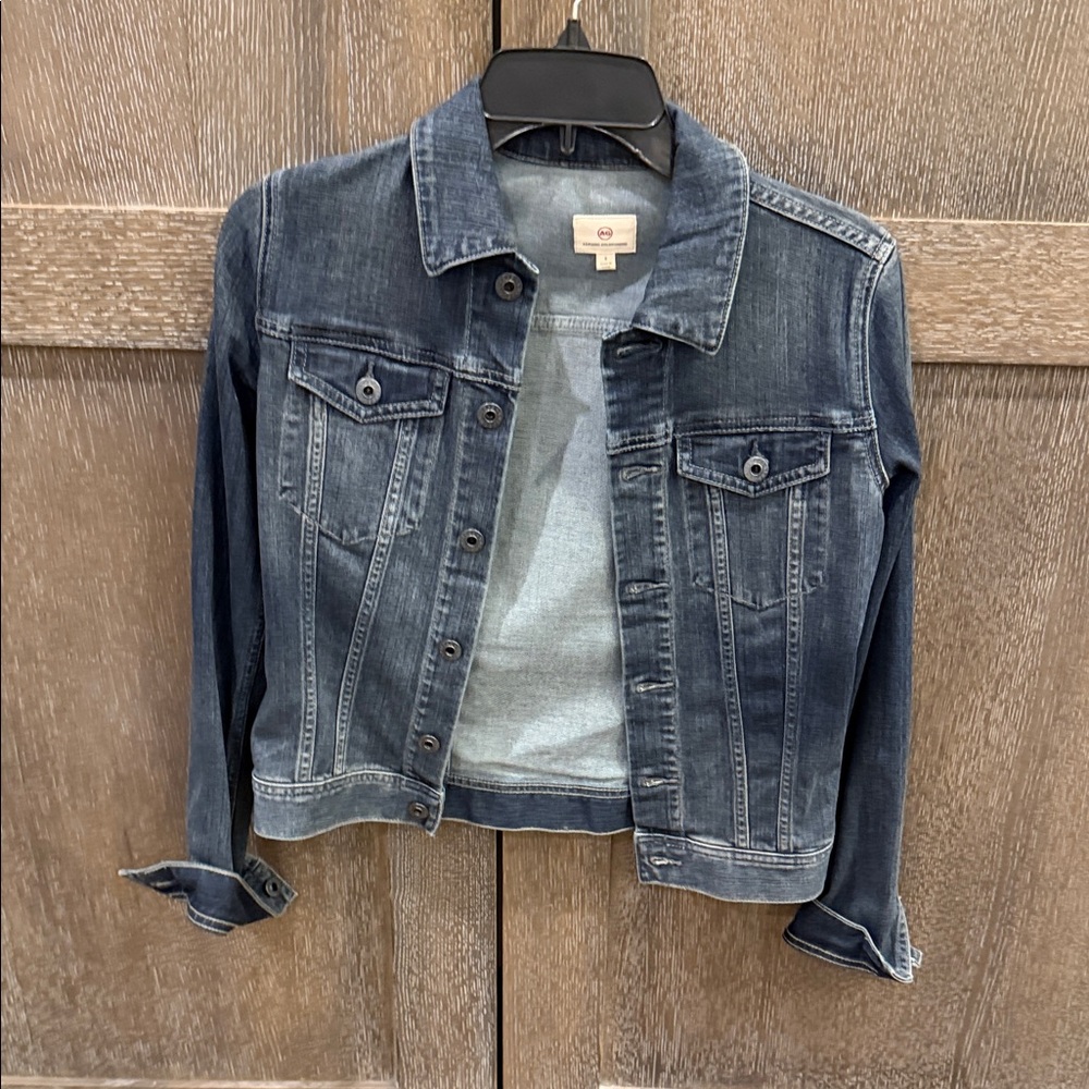 AG Adriano Goldschmied Dark Wash Jean Jacket. Size S. Perfect condition.